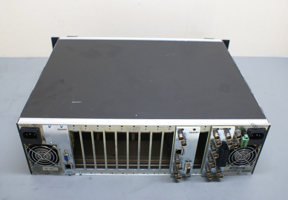 Evertz 7800FR 3RU Modular Frame with 7700FC controller card R2