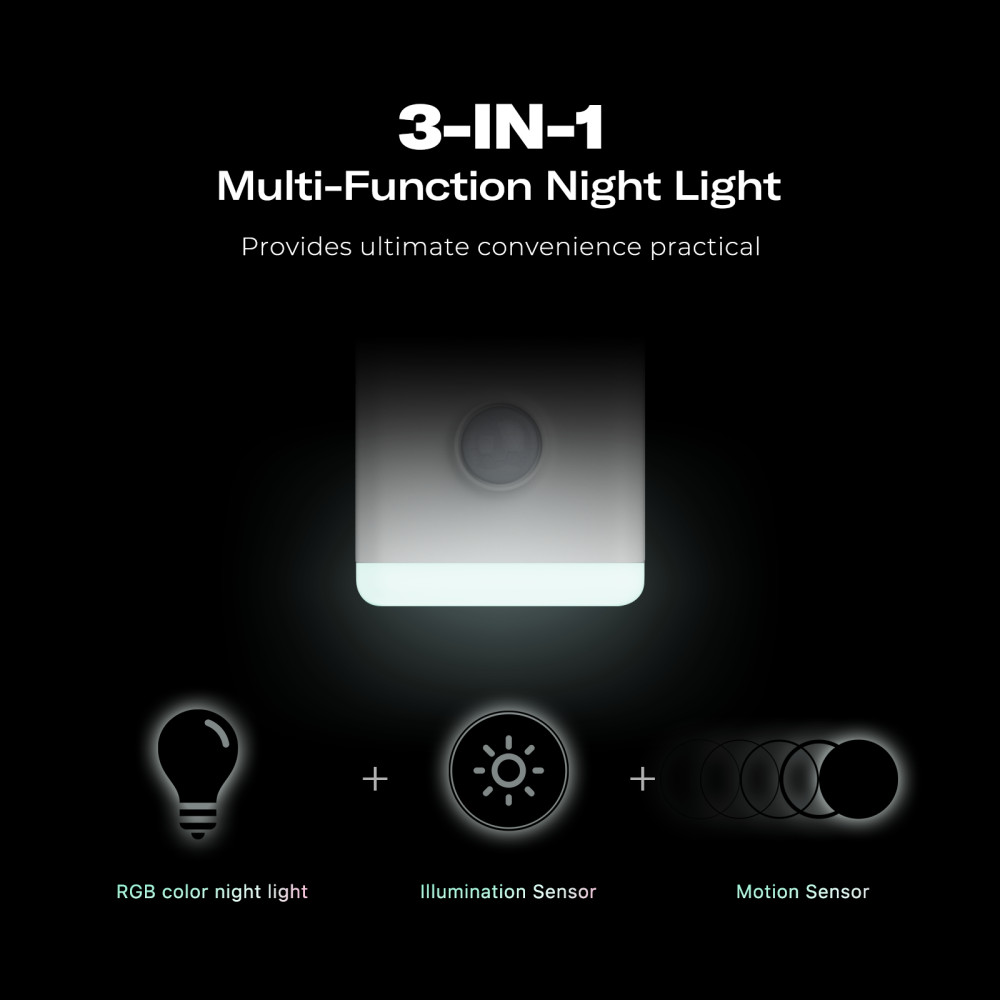 ThirdReality Multi-Function Night Light Smart Sensor Smart Home NEW