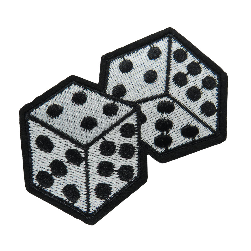 Rockabilly cube patch patch iron on patch biker punk patch iron on