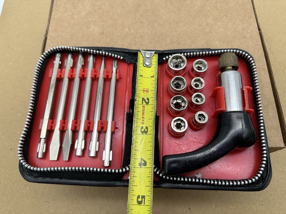 Vintage PC World Tool Kit - Computer Nut Driver Screwdriver Socket Set