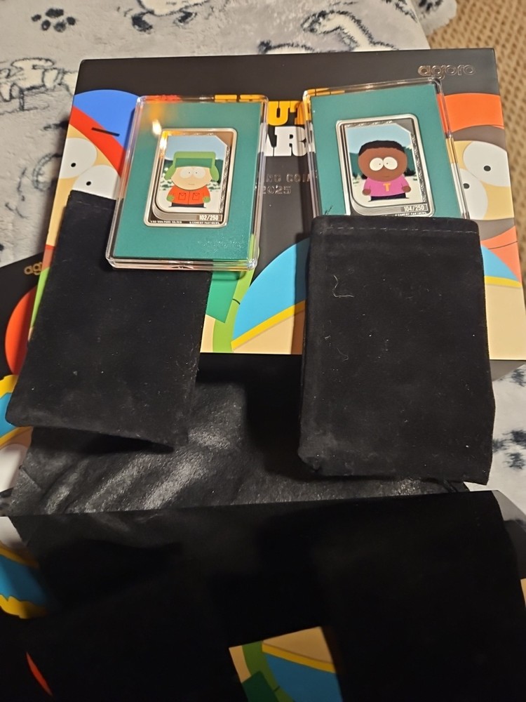 South Park 1oz Silver Cards 4 Total