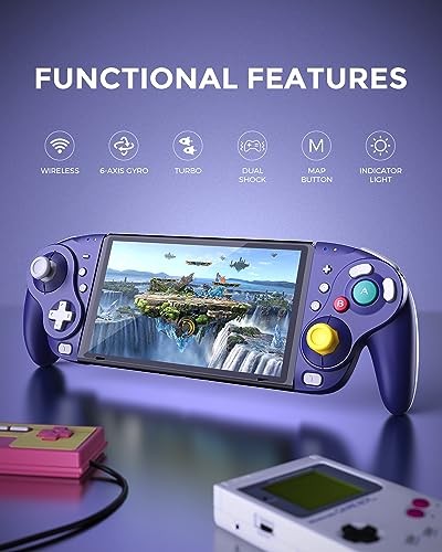 NINJACON NYXI Wizard Gamecube Switch Controller Hall Effect