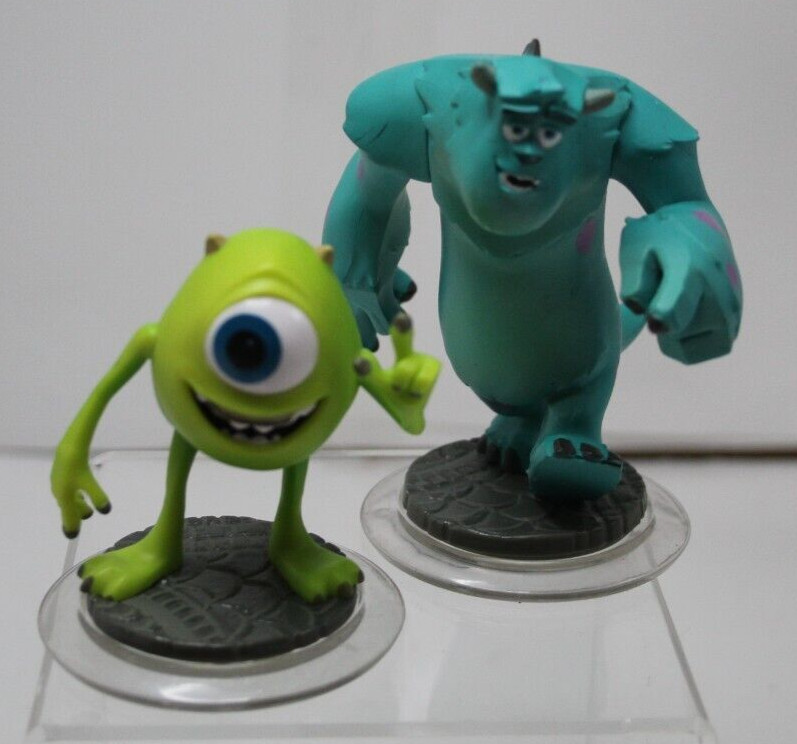Disney Infinity Monsters Inc Sully & Mike Wazowski