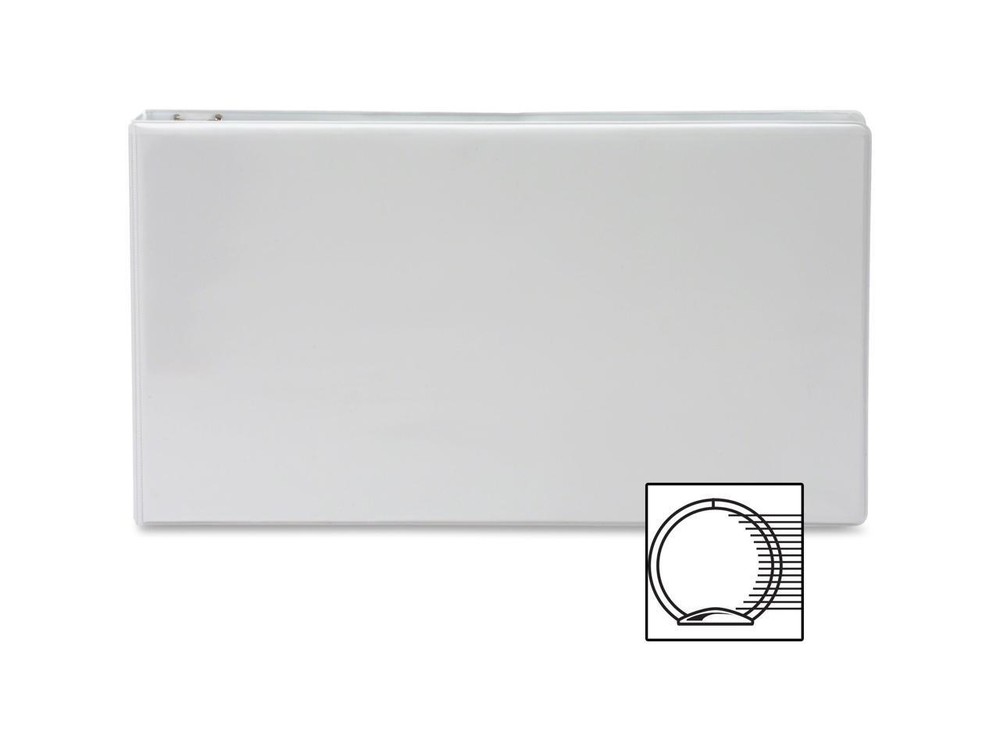 Business Source Reference Binder 11"x17" 3" White 45102