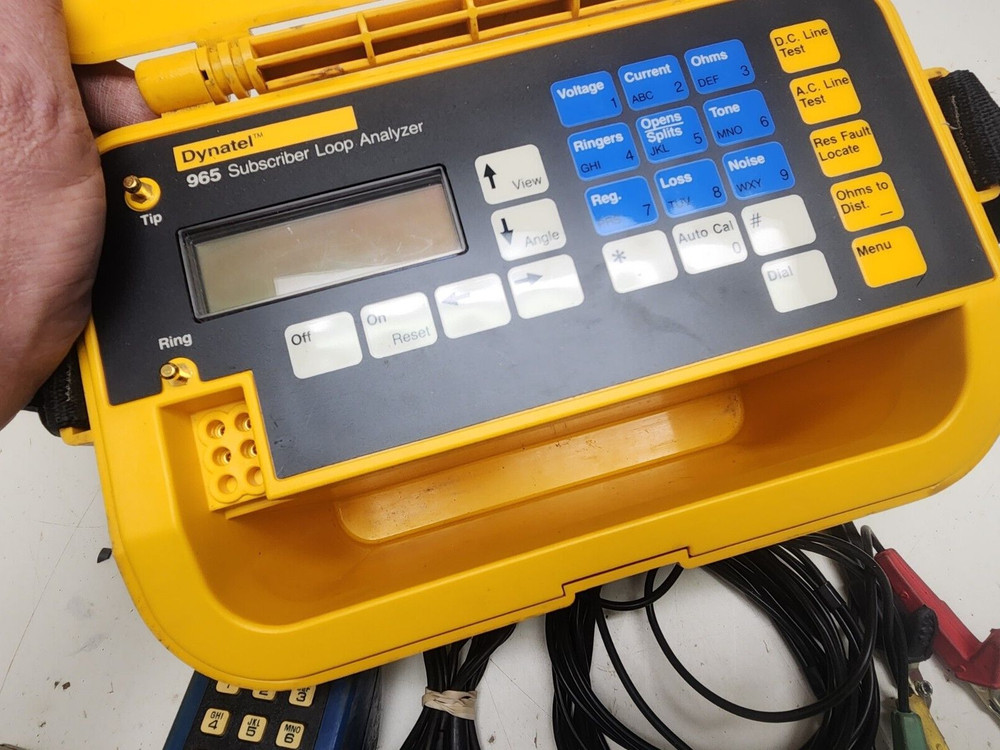 3M Dynatel 965 Subscriber Loop Analyzer & Butt Set for Line Testing
