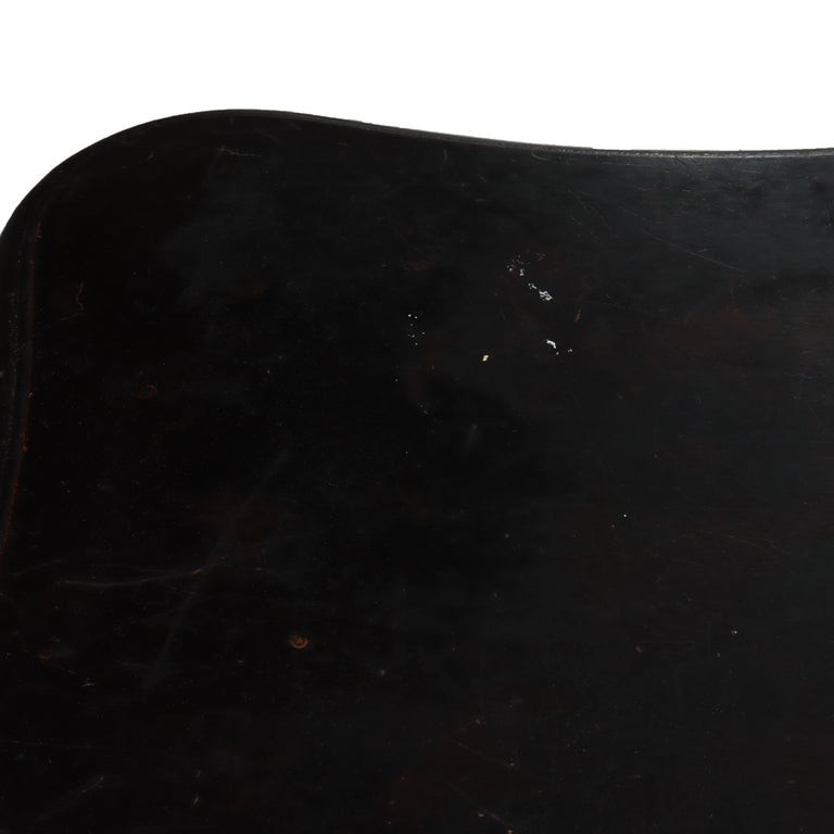 Ebonized Cherry Cut Out Side Table C1900