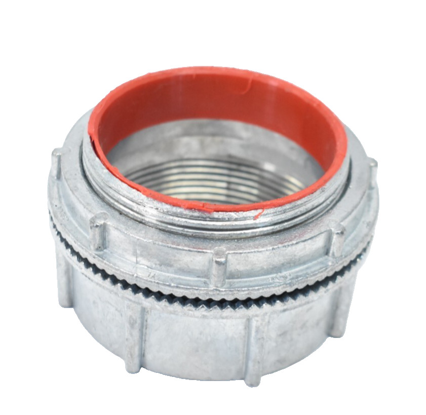 Basic Conduit Hub Die Cast Zinc Fitting 3" Threaded Chrome Plated Replacement