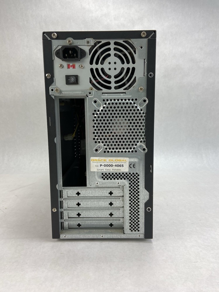 FoxConn TLMM776 Micro ATX Mini Tower Computer Case ISO-400 400W PSU