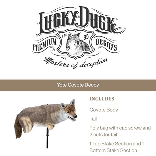 Yote Coyote Decoy