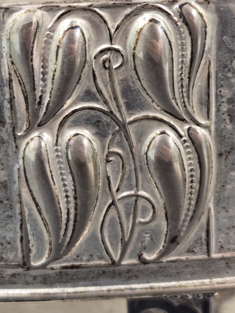 Emanuel Josef Margold Centerpiece Stand Lenk Austria c1913 Silverplate