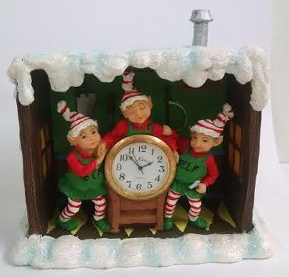 Time Zone Desk Clock - 3.5 Inches - ELVES WORKSHOP
