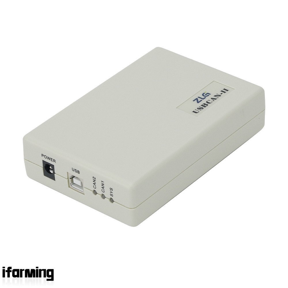 ZLG USBCAN-II USB to CAN Adapter CAN Bus Analyzer Debugger w/ 2CH CAN for Linux