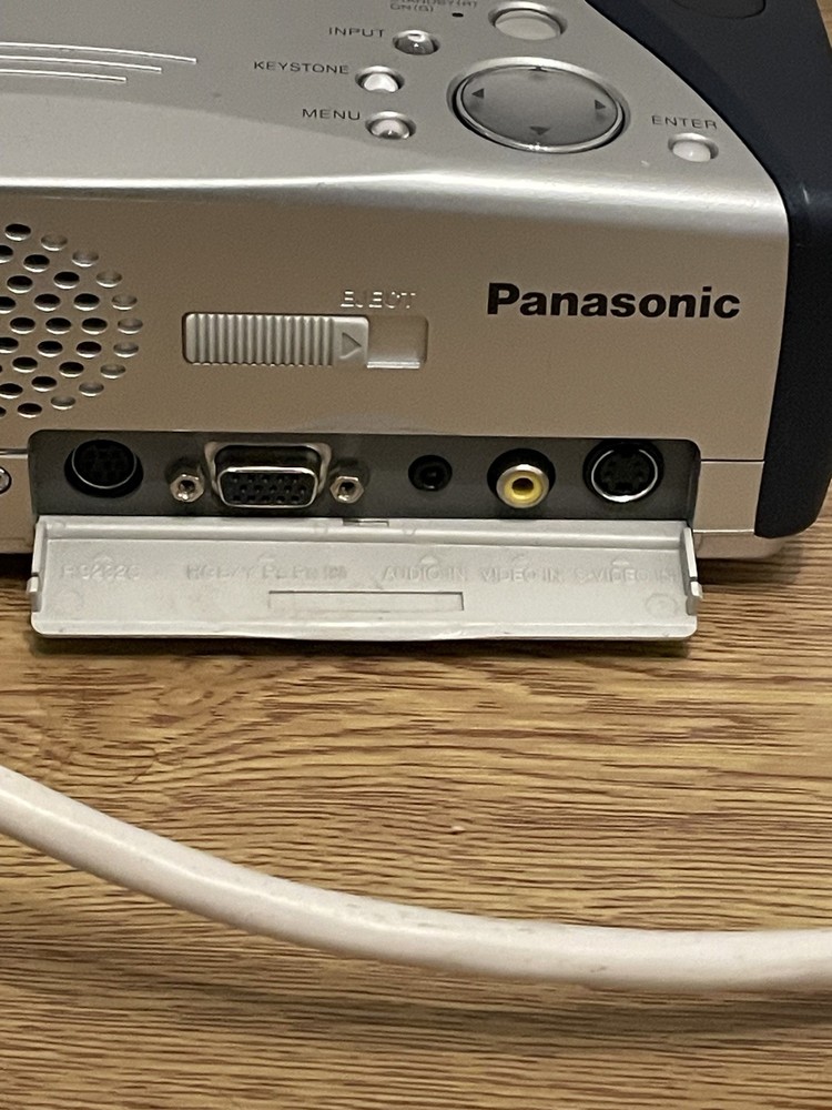 Panasonic LCD Projector Model PT-LC50E - with Power Cable & Remote - PAT Tested