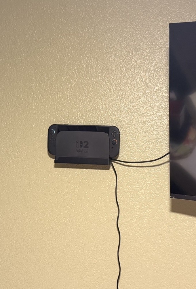 Nintendo Switch 2 tv dock wall mount