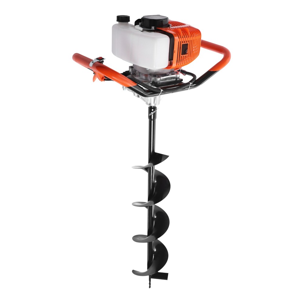 Post Hole Digger, 2.3hp Post Hole Digger With Auger Digging Bits， 2-stroke