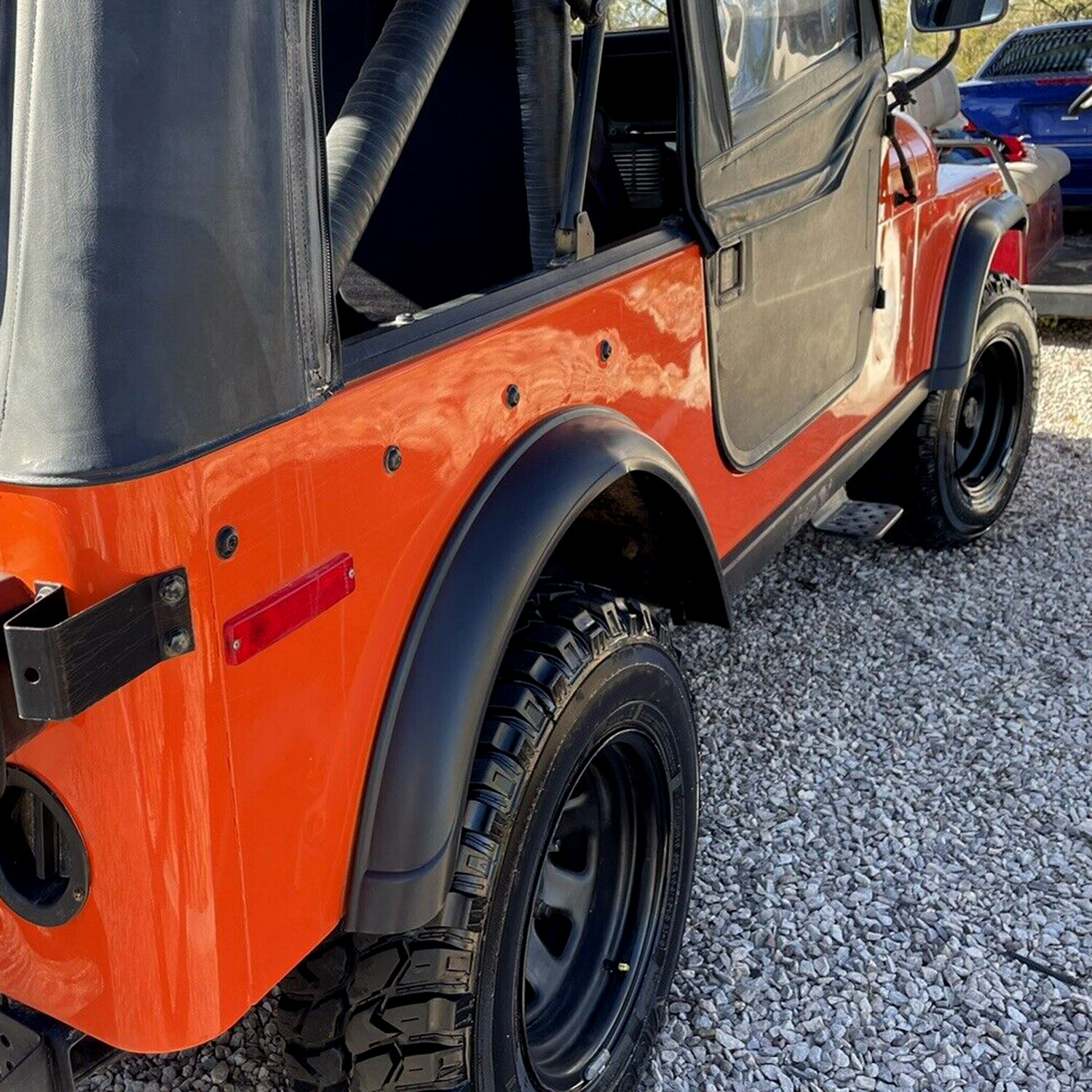 Replacement Fender Flare Flares Full Kit For Jeep CJ CJ5 CJ7 1955-1986 #11601.01