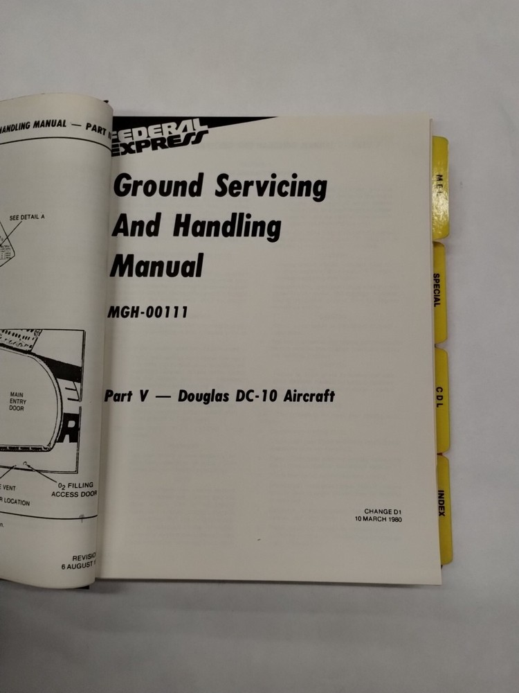 Federal Express 727 Minimum Equipment List & Configuration Deviation List-Origin