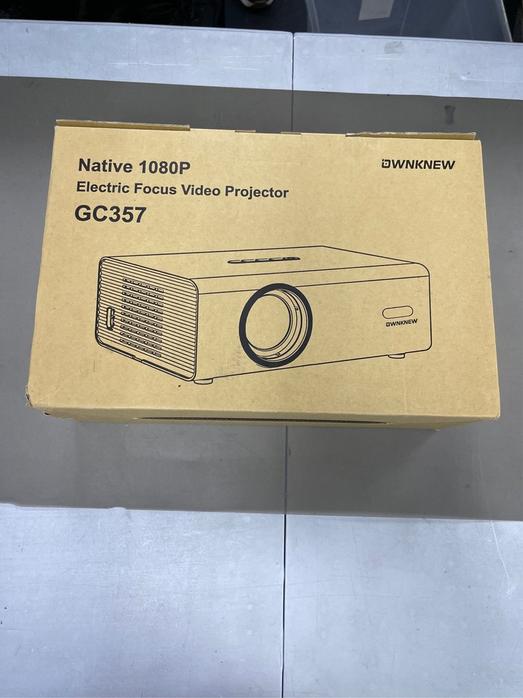 Ownknew GC357 4K Projector 1080P Bluetooth