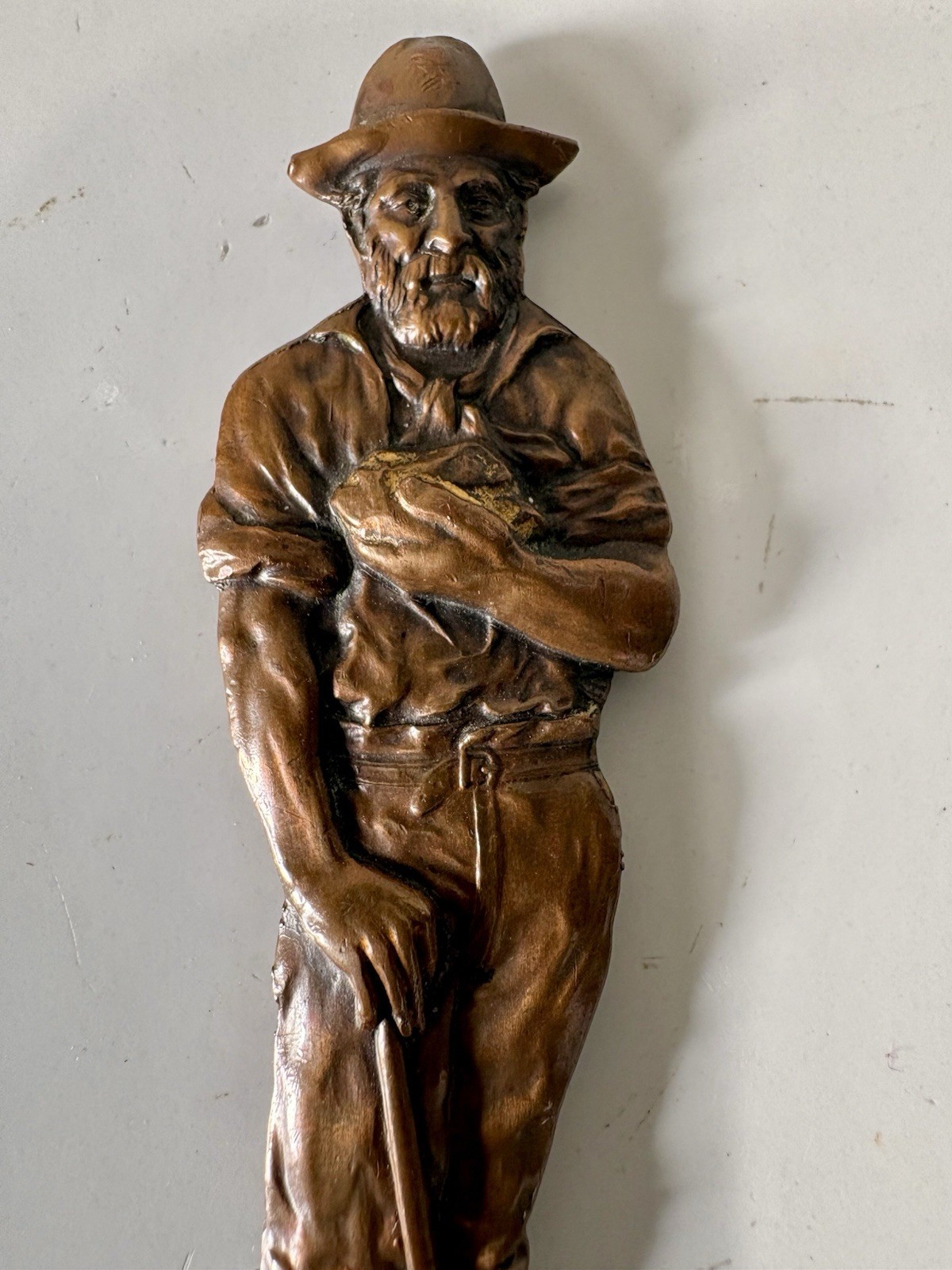 Butte Montana Copper Mining Town Souvenir Mail Opener And Tea Spoon Set.