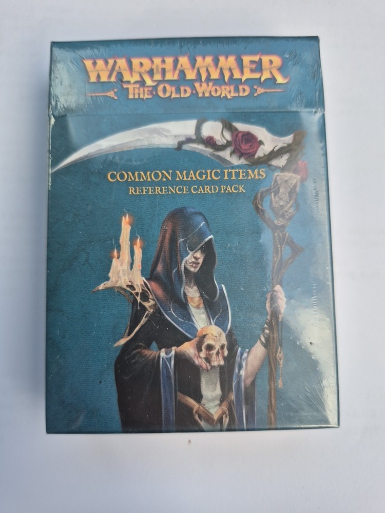 Games Workshop Warhammer the Old World Common Magic Items Reference Card Pack