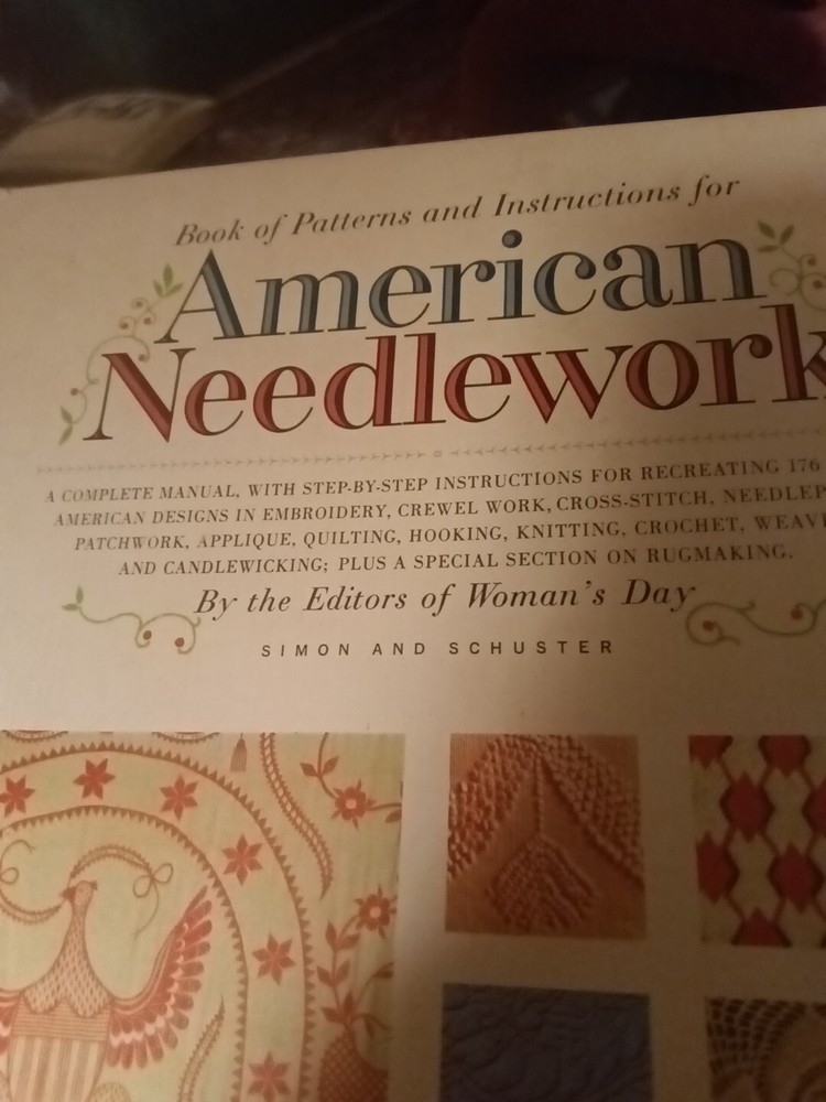American Needlework Patterns Womens Day 1963 Box of 20 Patterns & Instructions