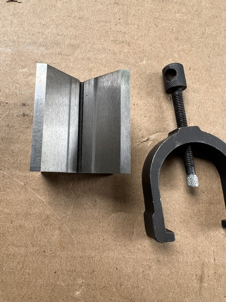 🇺🇸Fowler V-Block W/Clamp PPSb 40x36x45 426🇺🇸
