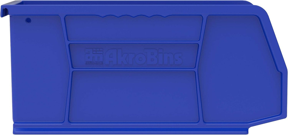 30230 Akrobins Plastic Storage Bins, Space-Saving Stackable Bins for Garage, Pan