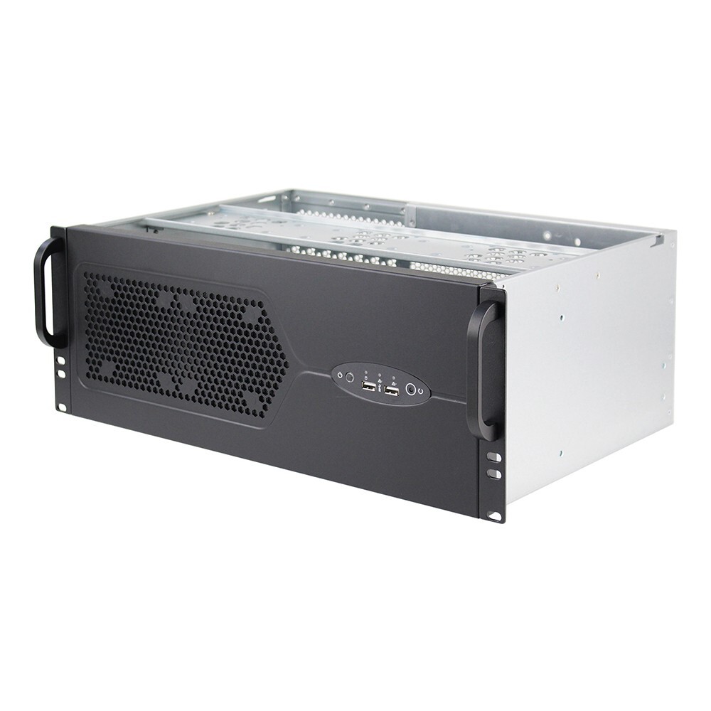 Vertical PCI Expansion Slots Industrial PC 4U Rackmount Empty server chassis