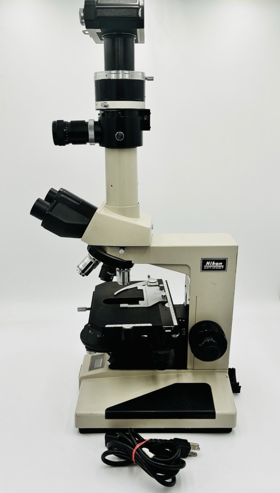 Nikon Optiphot Professional Binocular Trinocular Microscope