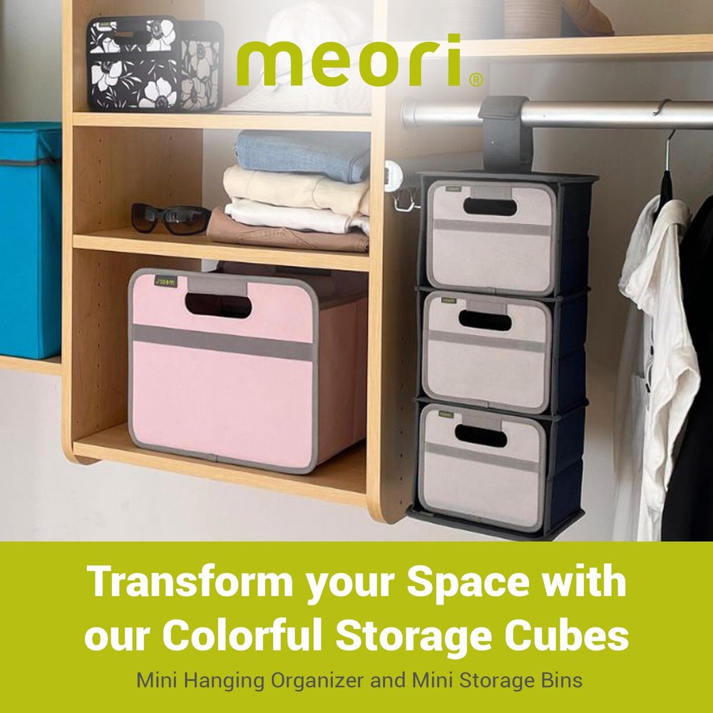 Mini Foldable Storage Box, Bundle, Hanger 3