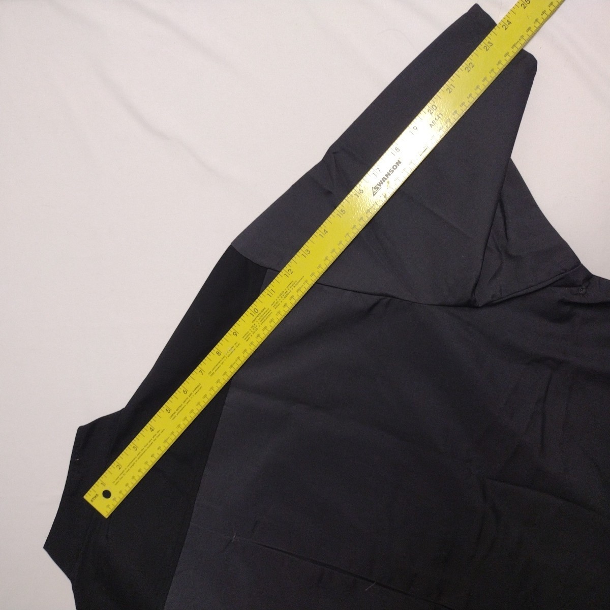 Happy Chef Black Grey 2XL Double Breasted Chefs Coat NWT snap button