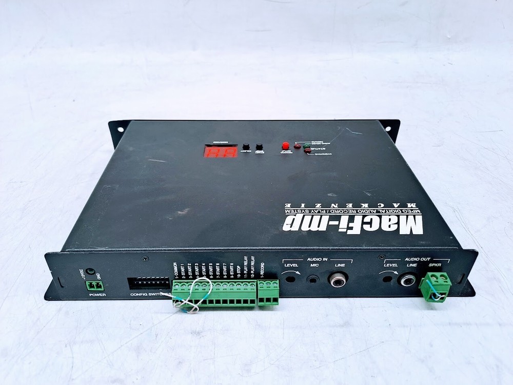 Macfi-mp MP3 MPEG Digital Audio Record/play system 9076-02894