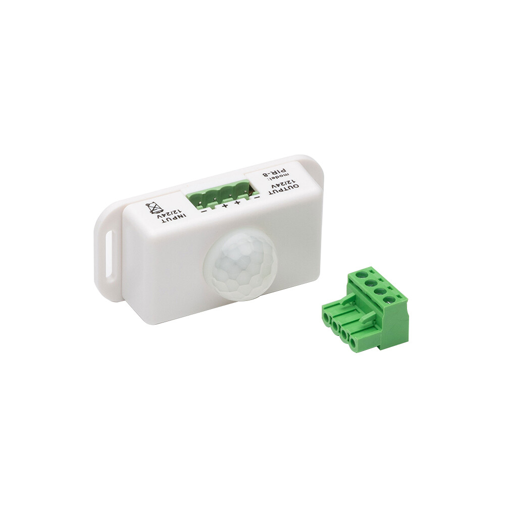 Automatic DC 12V-24V 6A/8A Infrared PIR Motion Sensor Switch For LED Strip Light