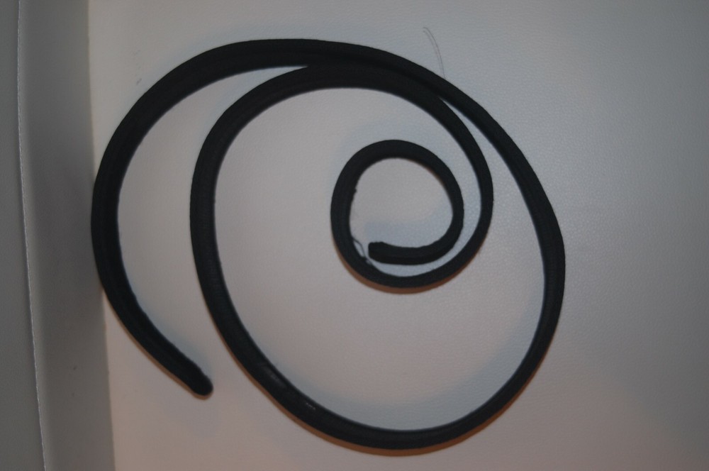 Hook/Loop Trouser/Inner Belt Black, Size Extra Large 44-48