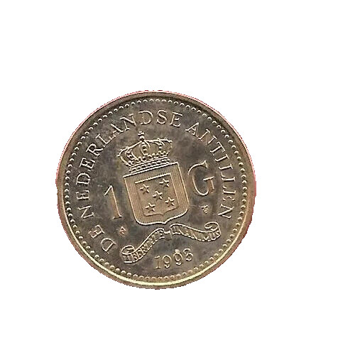 NETHERLANDS ANTILLES KM37 1993  1 G