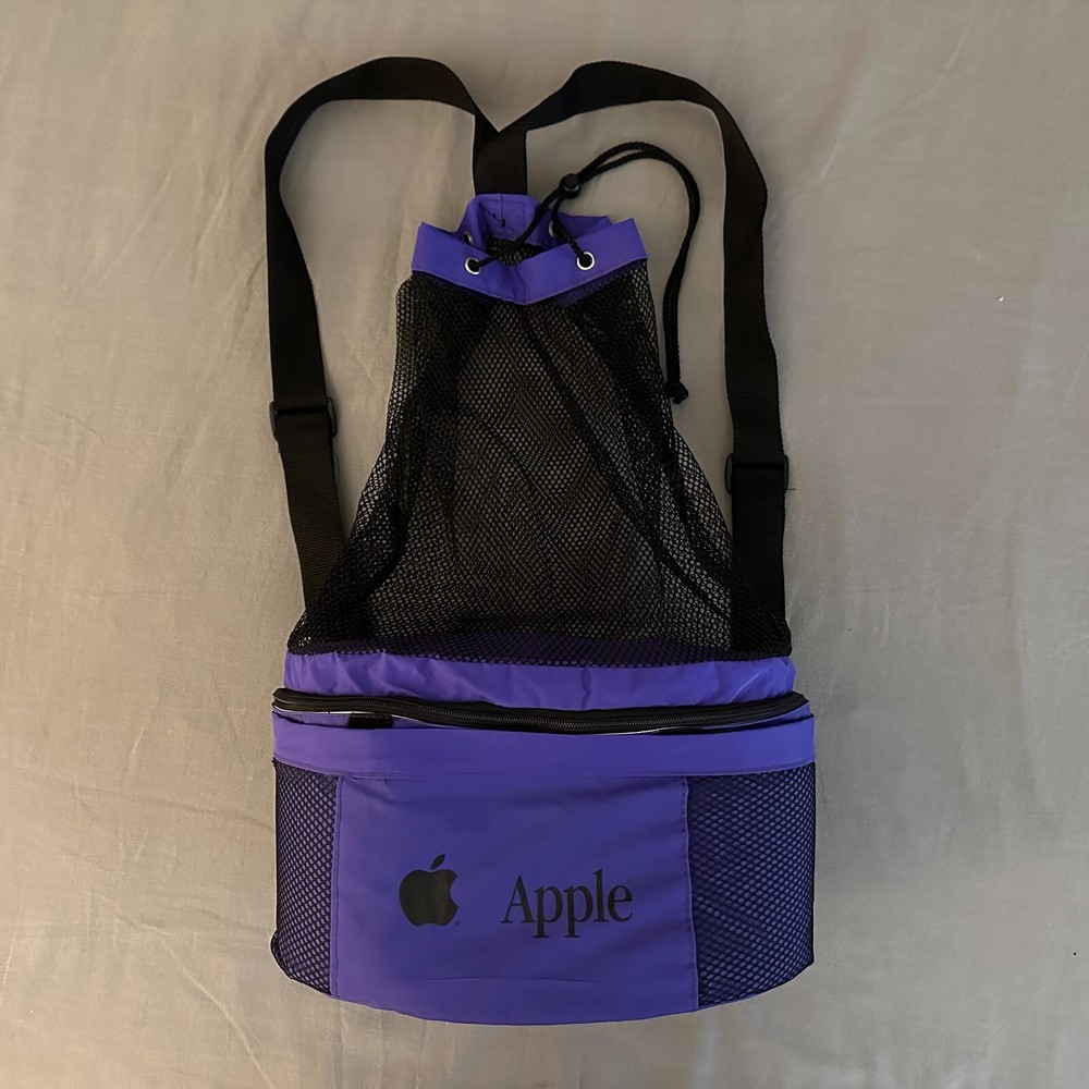 Apple Computers Cooler Backpack  Purple The Original Koozie