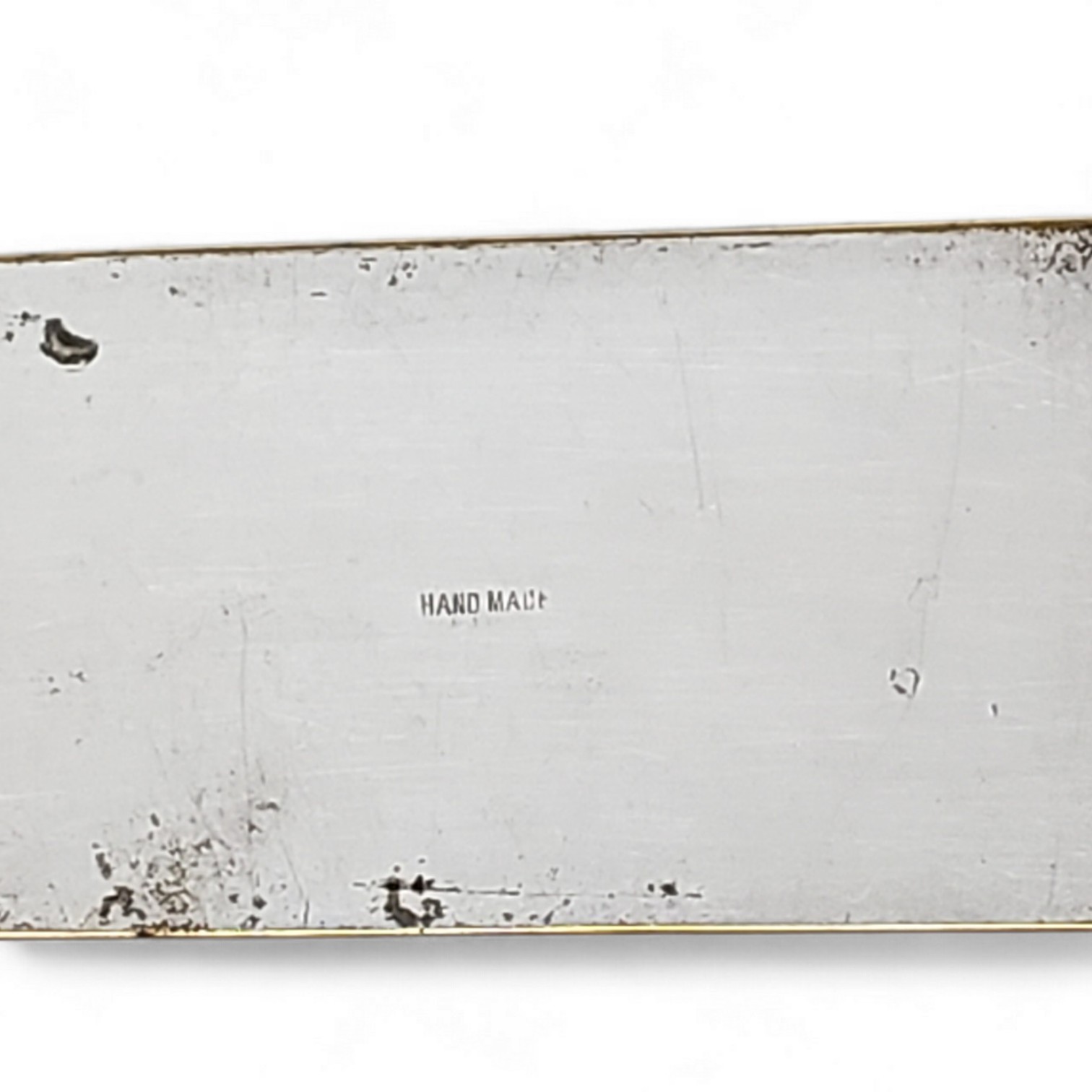 Antique 1840 Thomas Dicks Sterling Lid Cherub Handle Silver Plate Box London