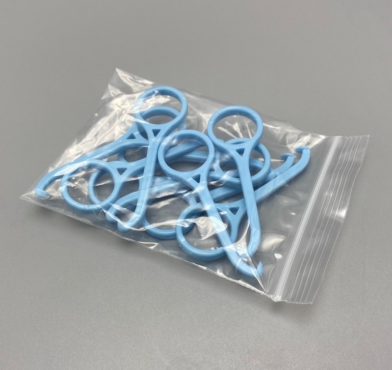 100Pcs Orthodontic Aligner Removal Tool Braces Extractor Nice Invisible Blue