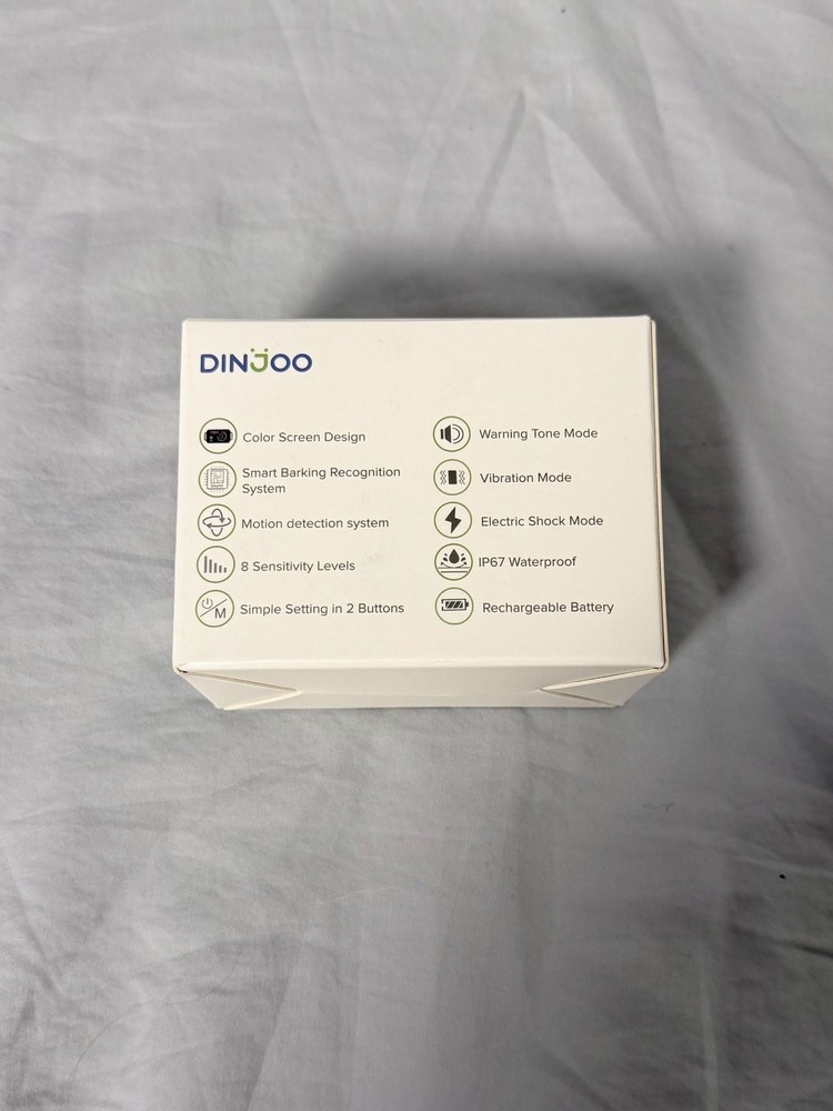 DINJOO TC03 Smart Bark Training Collar for Large Medium Small Dogs NEW