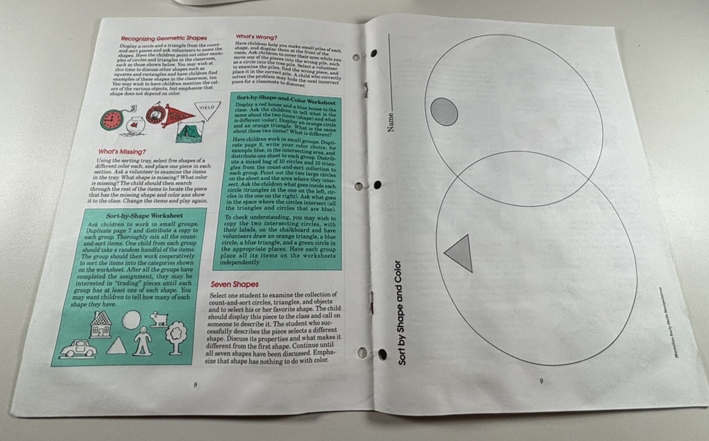 Macmillan Teaching Guide Count & Sort Manipulatives