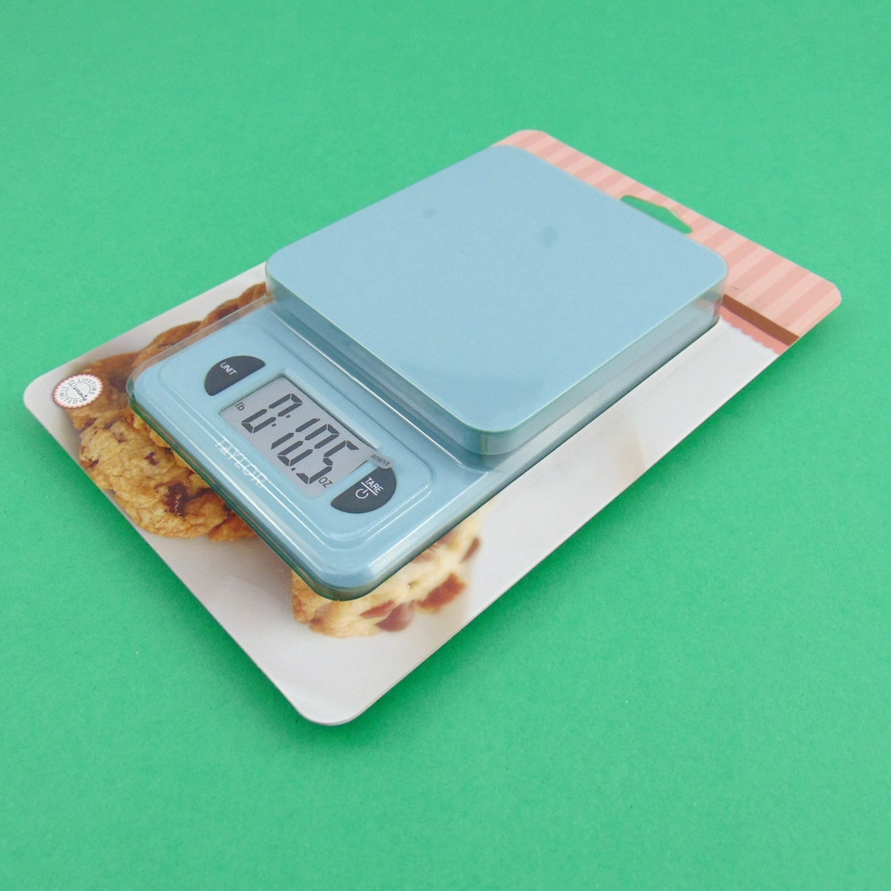 Farberware Baking Advantage Digital Kitchen Scale Compact Aqua Green Taylor