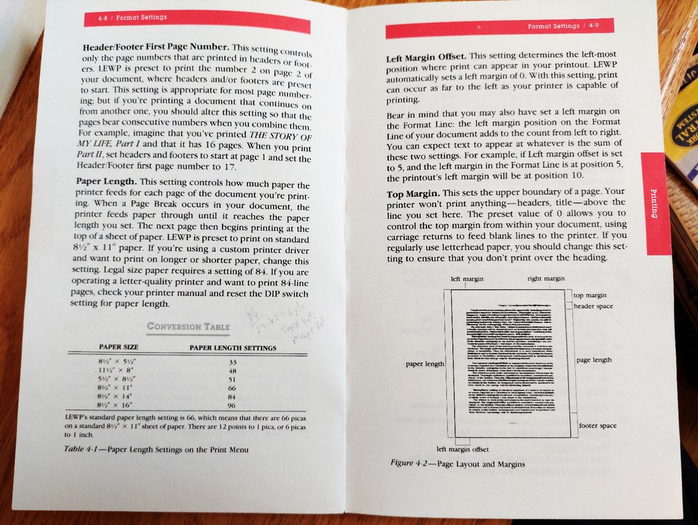 Leading Edge Word Processing Users Guide, 200? pgs, 1985, well used