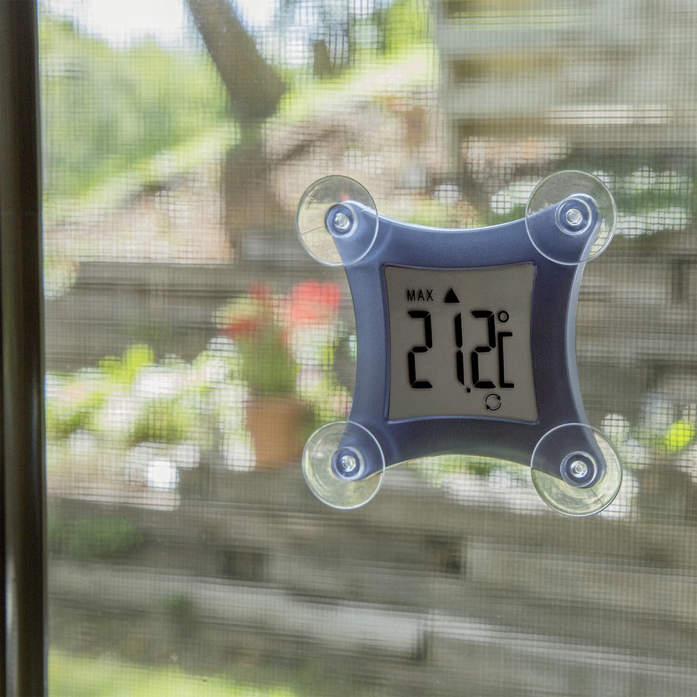 30.1026 La Crosse Technology TFA Digital Window Thermometer - IN CELSIUS ONLY