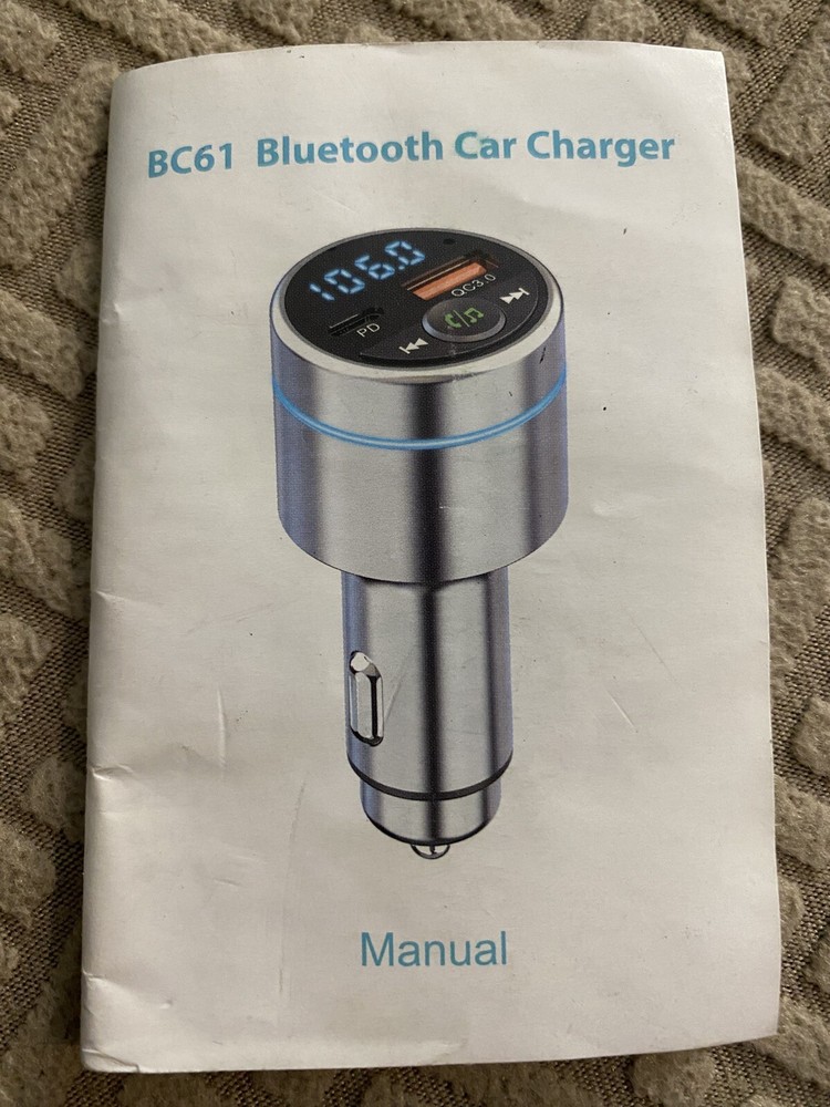 FM Transmitter for Car Bluetooth 5.3 [All-Metal] PD 30W & QC3.0 18W Fast Car 5pk