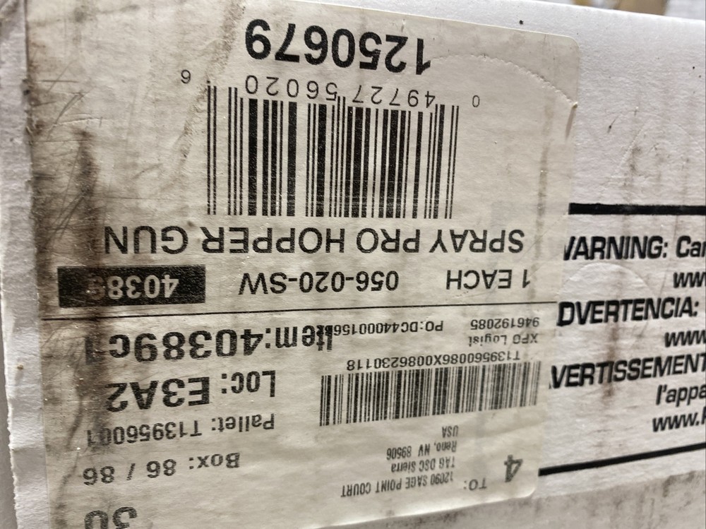 Texturepro Hopper Gun With Spray Tips Walboard Tools Ceiling Texturing New 56020