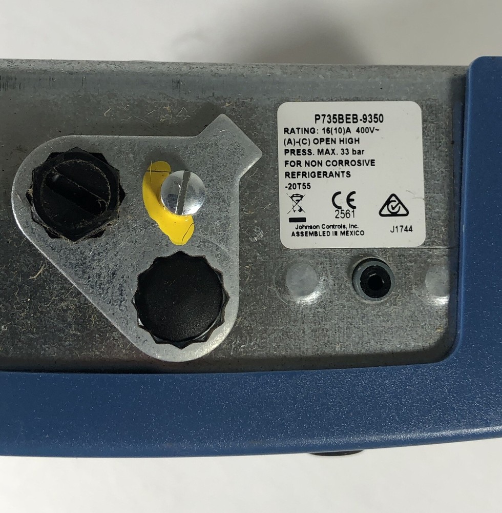 NEW JOHNSON CONTROLS P735 SERIES PRESSURE CONTROL SWITCH P735BEB-9350