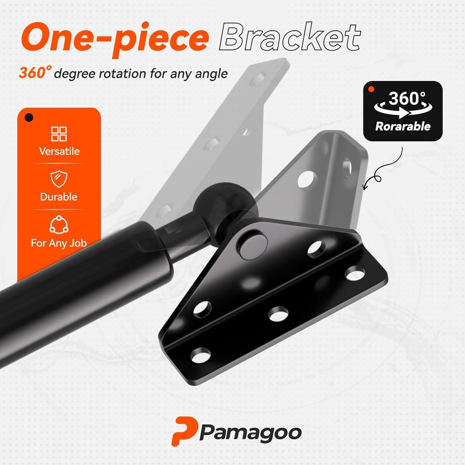 Durable 20 Inch Gas Struts 100lbs Capacity - Perfect for RV & Tanning Beds