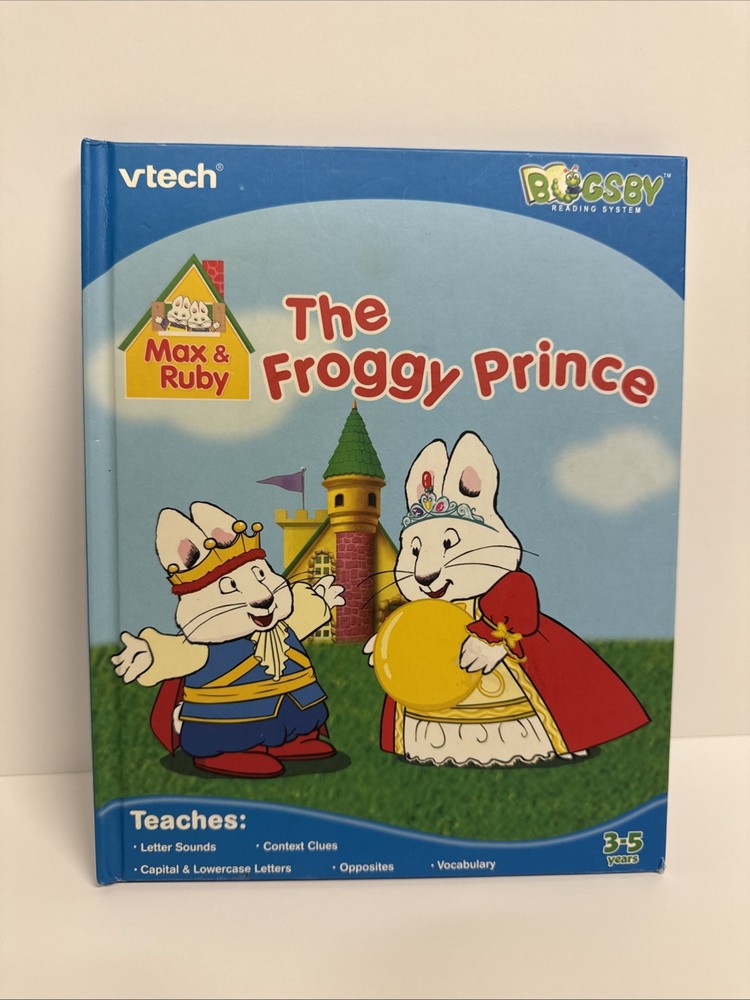 VTech Bugsby Bugsy Worm Reading System 3 Books & cartridges