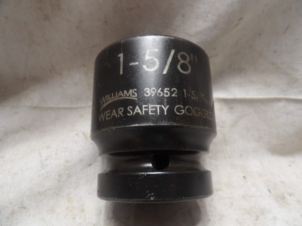 Williams 1" Drive 1-5/8" Impact 6 pt. Socket 39652