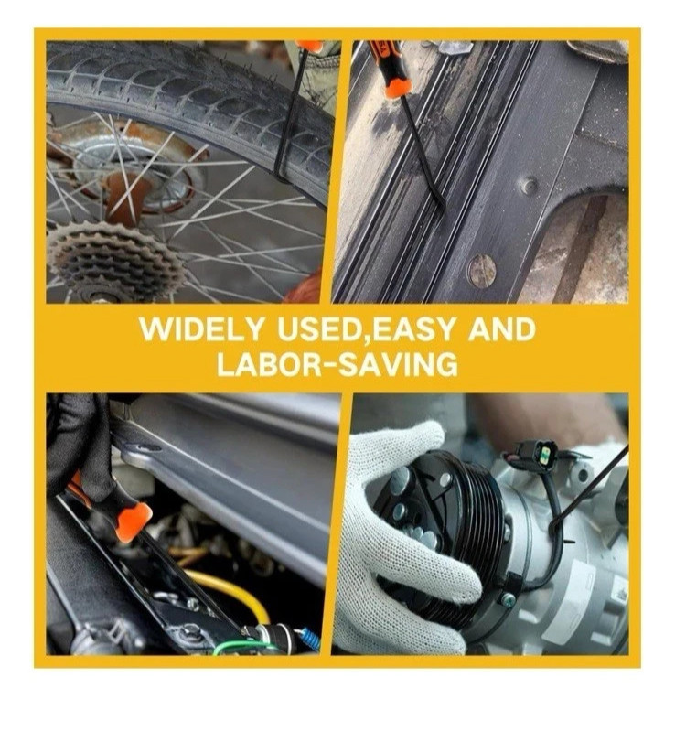 YSJoyTool 9-Pc Precision pick and hook, With three wire brushes,and Case.